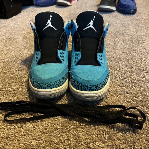 Jordan 3 powder blue - Picture 4 of 12